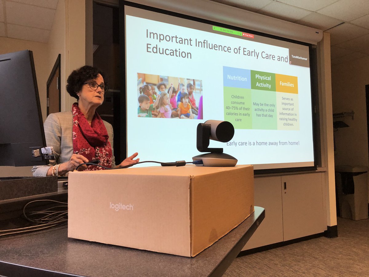 ctluecking's tweet photo. So excited to have @DianneSWard at @ukydhn and @UKAgriculture to talk about the influence of #ECE on children’s #nutrition and #PhysicalActivity and @gonapsacc as an evidence-based process to facilitate change. https://t.co/8Z7voCrPhc