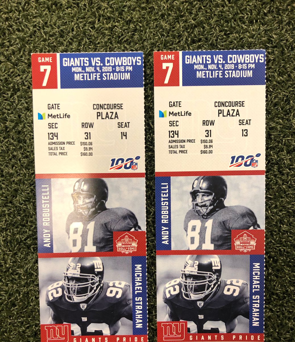 RT &amp; comment for a chance to win tickets to #DALvsNYG 

#Madden20