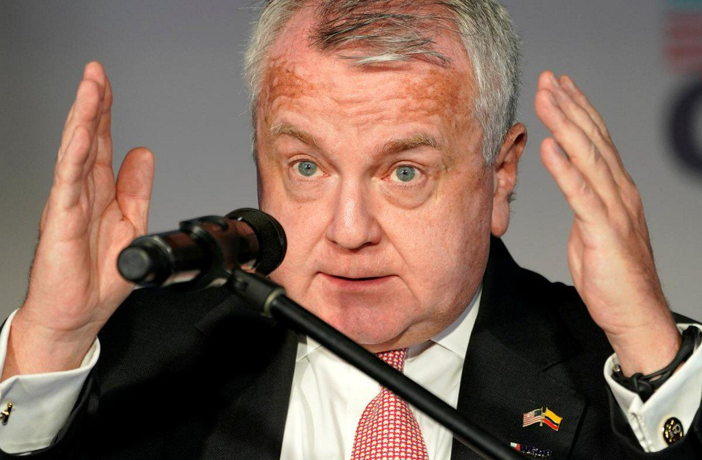 Reuters's tweet image. U.S. State Department official knew Giuliani involved in campaign against ambassador reut.rs/2PxJjNG