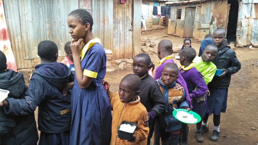 Since my father started the #FoodForLife &amp; #CycleForLife  foundation in 1996, we are able to use the funds to feed 2000 school children in and around Nairobi EVERY Monday to Friday