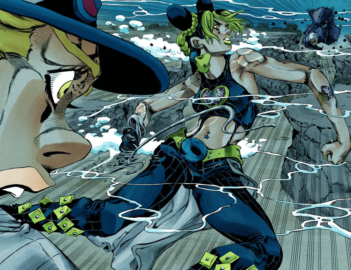 Джоджо океан 2. Джотаро Куджо Stone Ocean. Jojo Stone Ocean Пуччи. Невероятные приключения Джоджо 6. Джолин Куджо 6 часть.