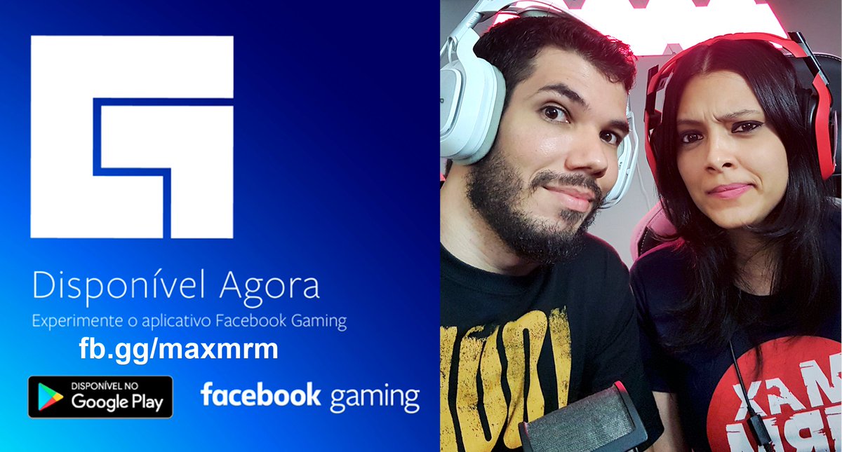 Um novo capítulo.

À partir do dia 01/11/2019 a @PamMRM_ e eu faremos lives diariamente no <a href="/FacebookGaming/">Facebook Gaming</a>. Todos os dias às 20h00!

fb.gg/maxmrm

Quem puder, já curtam a nossa página e sigamos juntos nessa nova jornada!
