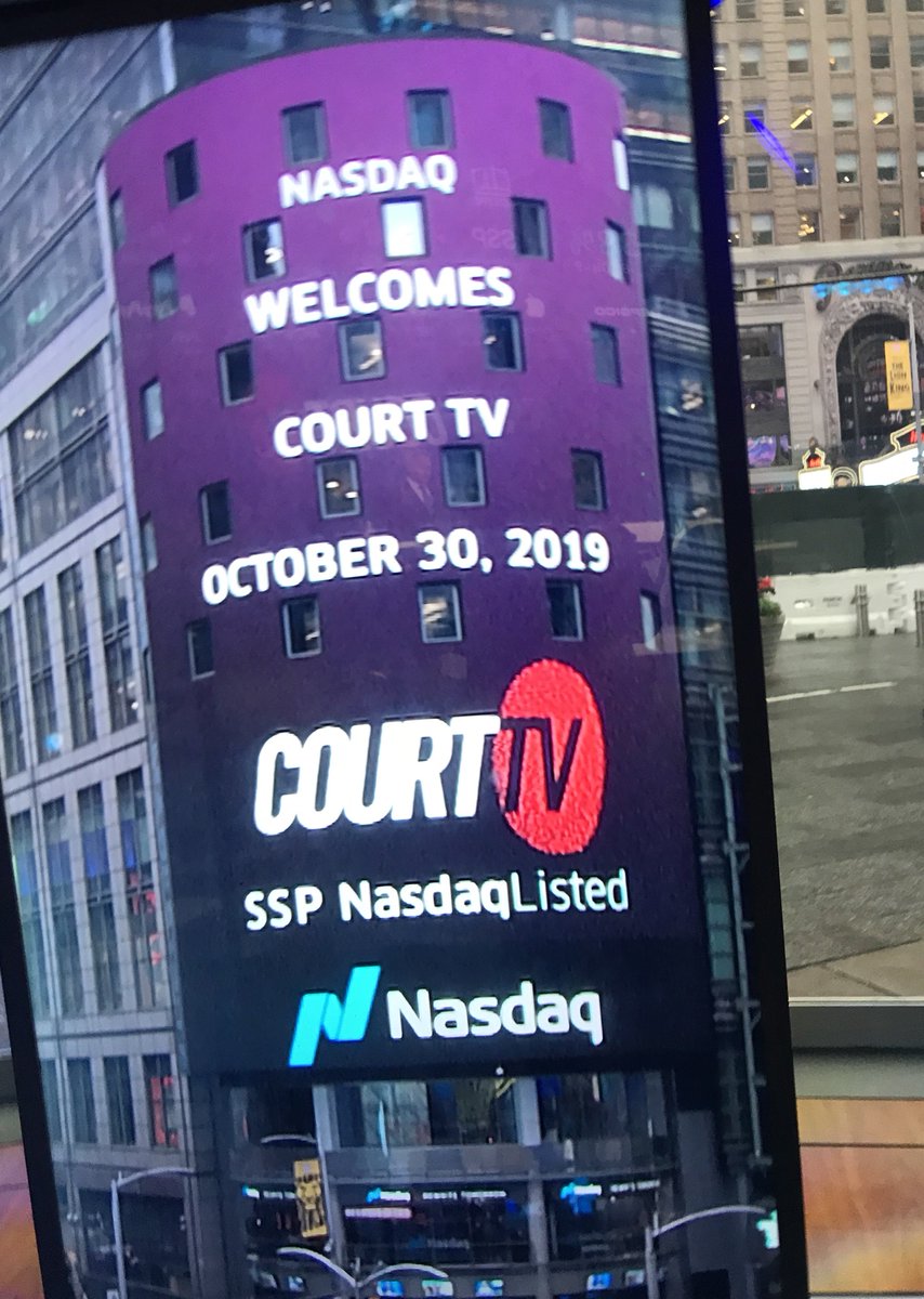 Watch out, NYC! <a href="/CourtTV/">Court TV</a> is in town to celebrate the network's expansion into 19 new markets, including the Big Apple. The team, including anchors <a href="/VinniePolitan/">Vinnie Politan</a> &amp; @SeemaCourtTV, stopped by Scripps' own <a href="/PIX11News/">PIX11 News</a> and will be ringing the bell today at <a href="/Nasdaq/">Nasdaq</a>.