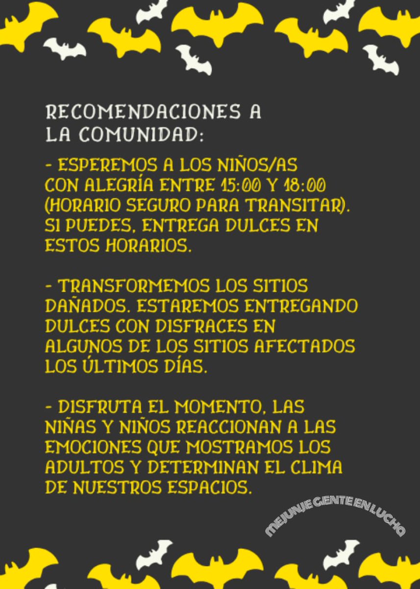 RobHerreraAvila's tweet photo. Xfavor RT: Frente a la crisis en el país #PuntaArenas se organiza. Realizaremos el Halloween más temprano para les niñes que lo esperan, esto contribuye a darles estabilidad y seguridad. Tb repartiremos dulces disfrazados en los sitios afectados los últimos días.
#halloween2019 https://t.co/HLh9NOodyU