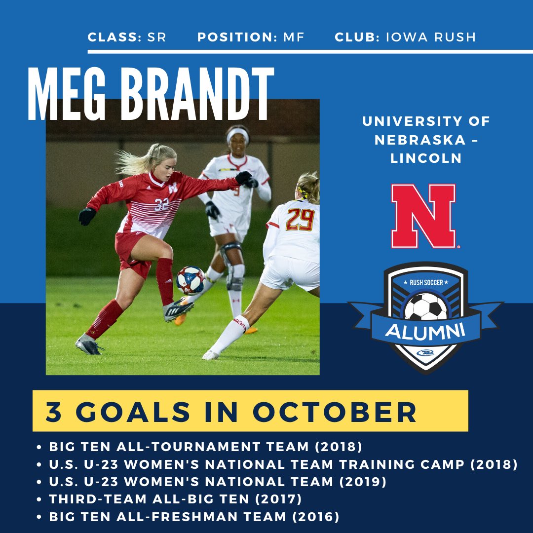 RushAlums's tweet image. 🔹Top 5️⃣
College Alumni Update 🔹
.
Our NCAA Division I October updates features our top 5️⃣ performing Alumni from the division 🔛🔥⚽️🎃 #RushtoberSoccer #RushAllTheWay
.
We always love seeing our Rush Soccer alumni succed!