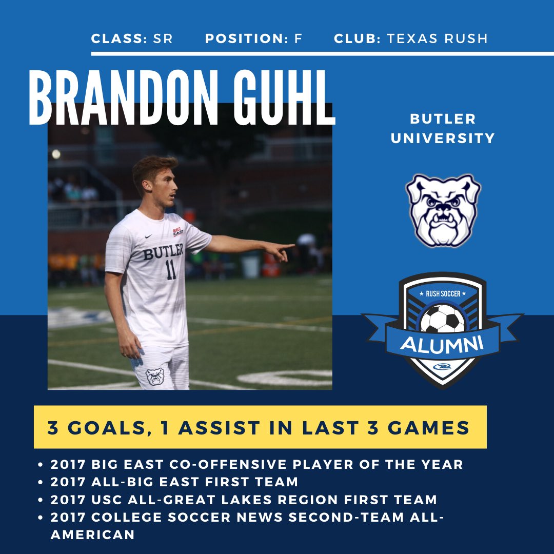 RushAlums's tweet image. 🔹Top 5️⃣
College Alumni Update 🔹
.
Our NCAA Division I October updates features our top 5️⃣ performing Alumni from the division 🔛🔥⚽️🎃 #RushtoberSoccer #RushAllTheWay
.
We always love seeing our Rush Soccer alumni succed!