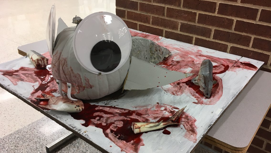 aledostuco's tweet photo. AHS 1st Annual Pumpkin Decorating Contest!  Thanks to our 3rd period classes &amp; their teachers for participating!  Which do you think should win?  Voting link for AISD students and staff coming soon! (3rd Set of Pics) https://t.co/3NKPDHrlWu