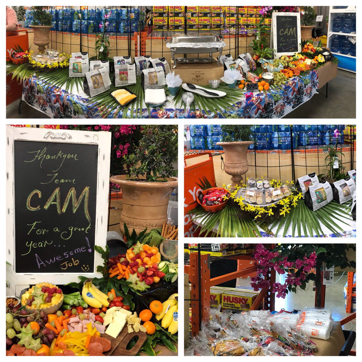 gleeramirez's tweet photo. HOME DEPOT 6327 CAM 2019 - Personalize Lunch boxes &amp; Gift Bags for Cashiers &amp; Friends. Extremely happy for the outcome and many Thanks to @leigh_cano  for the final &amp; exquisite touch... @RBDuplessis @teresa39002397 @StacyMaisonet https://t.co/8GoqlvnPI4