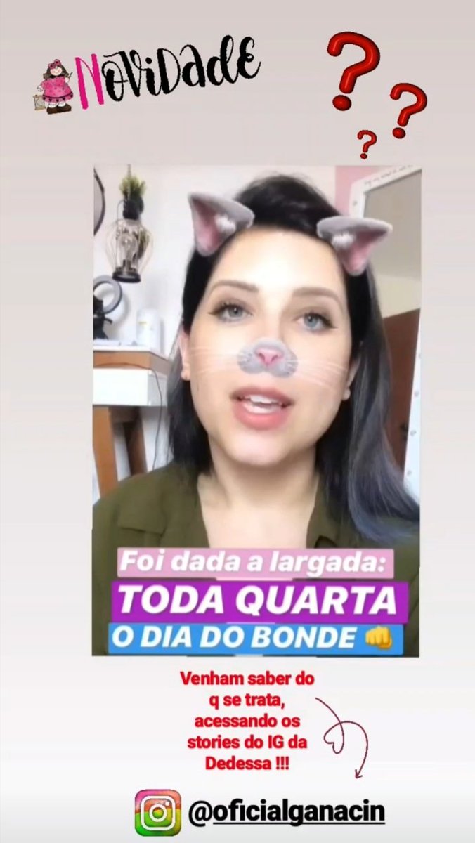 Ana on X: Tem novidade no ar Vão lá conferir no IG da