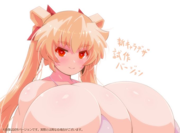 次の絵でのキャラデザ変更に向けて顔周りだけ試作絵を作ってみました!テーマは「顔だけ若返り&顔だけダイエット」なんですが、アゴは削りすぎたかしらー、うーん! 