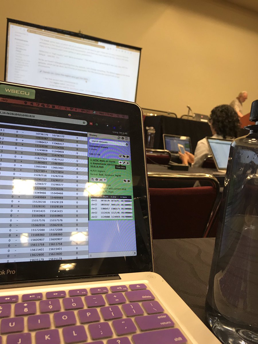 xitlalli23's tweet image. Attending the Pre-conference workshop on data #Galaxyproject #SACNAS2019 🤓🙌🏽👩🏻‍💻