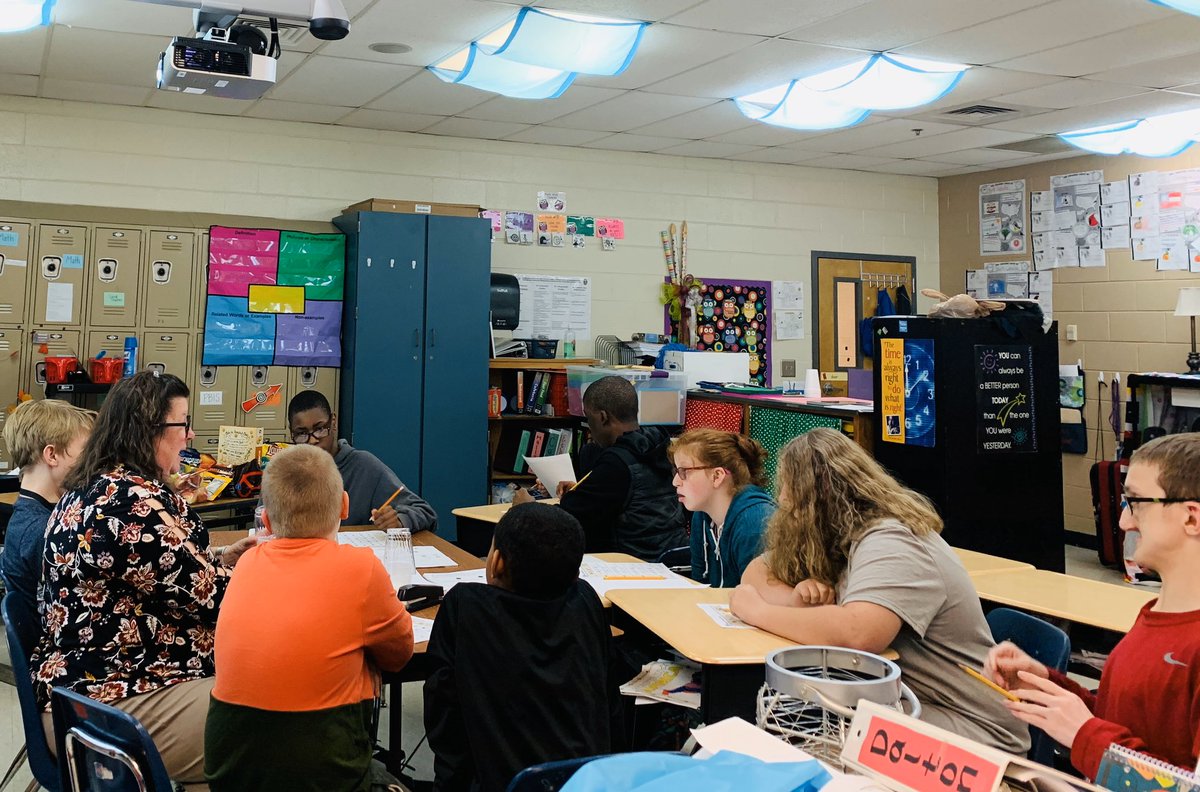 stephaniestonek's tweet photo. Taste and Smell experiments today in The Vrablehood! #HandsOnLearning #UniqueCurriculum #OurAbilitiesOutweighOurDisabilities #NCSSBeTheBest @LeighVrable @indiancreekmid https://t.co/Of4DnEcR6C