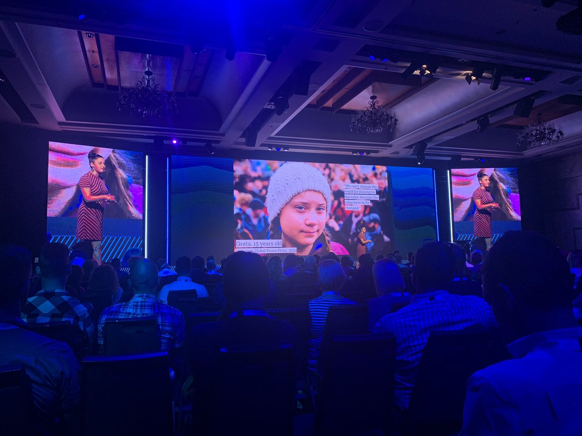 Inspired listening to a 20year old superstar <a href="/alexiahilb/">Alexia Hilbertidou</a> at the #loveyourwork <a href="/RCSA_official/">RCSA Australia & NZ</a> conference!! #girlbossnz