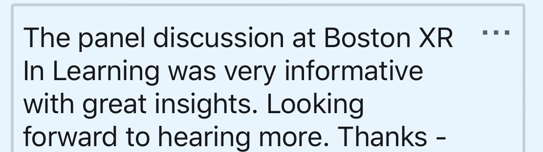 FerVal100's tweet image. This is what it’s about...
 #VirtualReality #AugmentedReality 

#xrinlearning @xrinlearning