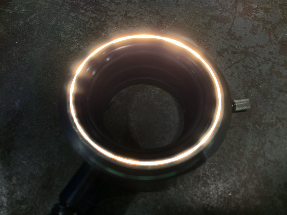 my ring of light. #electromagnetic