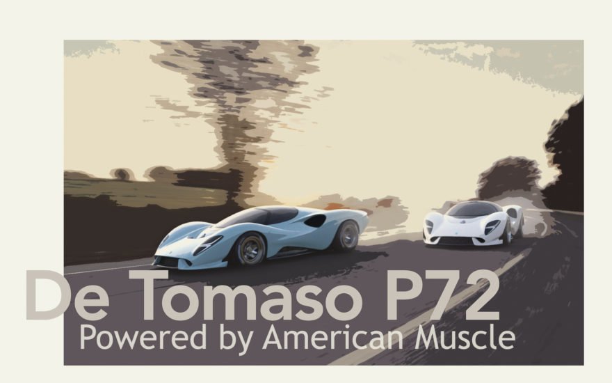 Highmotor's tweet image. El De Tomaso #P72 estará impulsado por un motor V8 sobrealimentado de Ford que ofrecerá 710 CV bit.ly/321d2kE #Superdeportivos #DeTomasoP72 #Detomaso #Detomasopantera