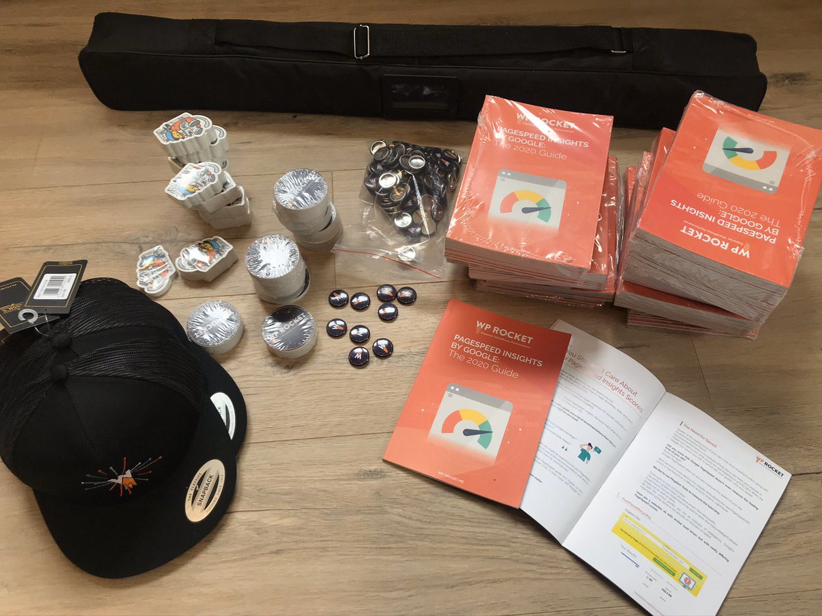 Just landed in St Louis for #WCUS with a suitcase full of swags! 🎁