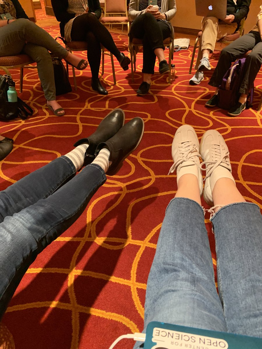 jenbeamer's tweet image. Just when you thought, Wow! Librarians! who are SPARC #LeadOER ! but also Synchronized Swimmers too! @jamiehaz @SPARC_NA #OpenEd19