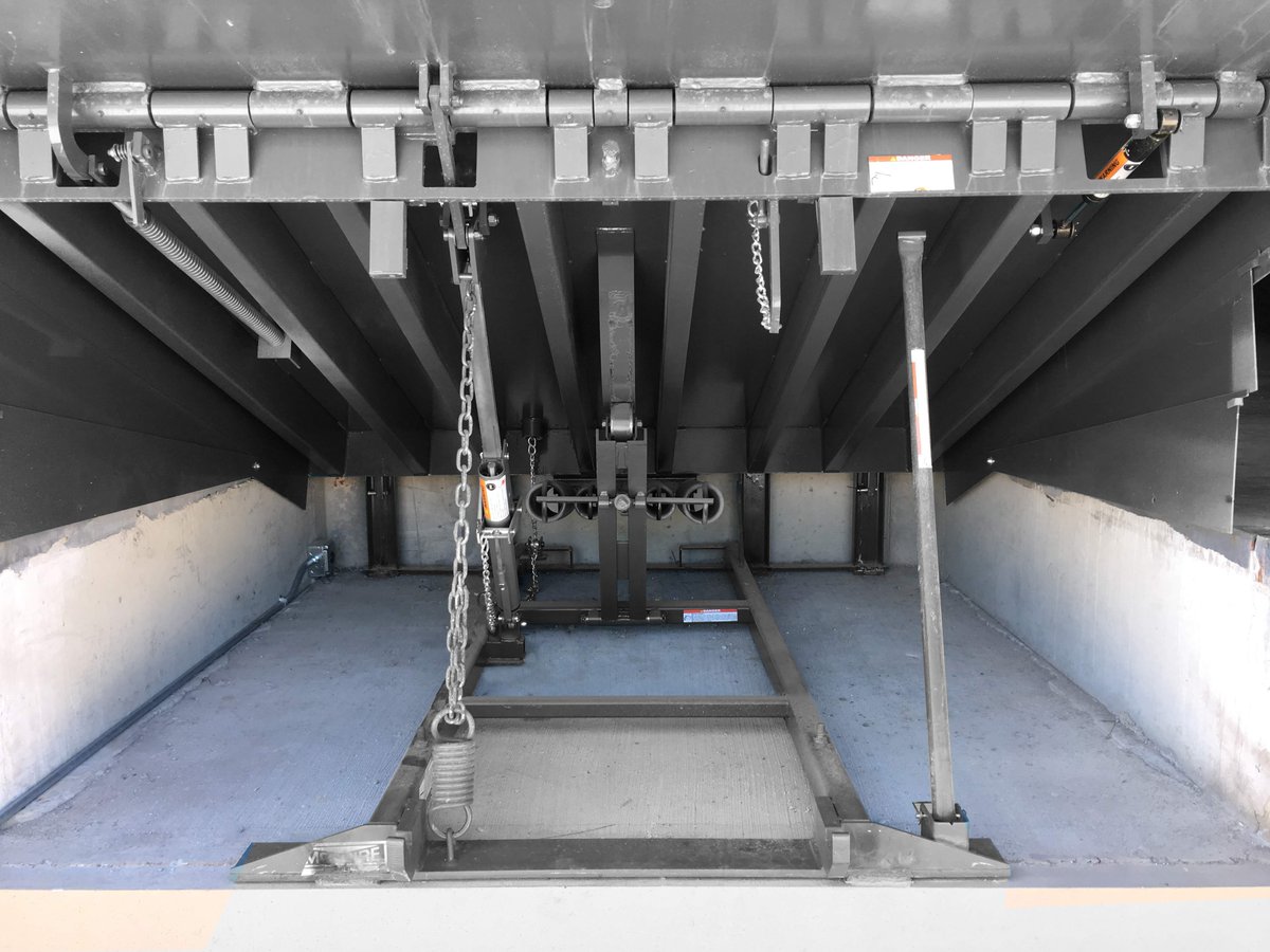 LoadingDocks's tweet image. Convert your mechanical #dockleveler to push-button hydraulic! With Poweramp®&apos;s 1.25 HP (TENV) motor, upgrade your dock to a smooth and quiet operation! #dockleveler #truckdock #dockplate