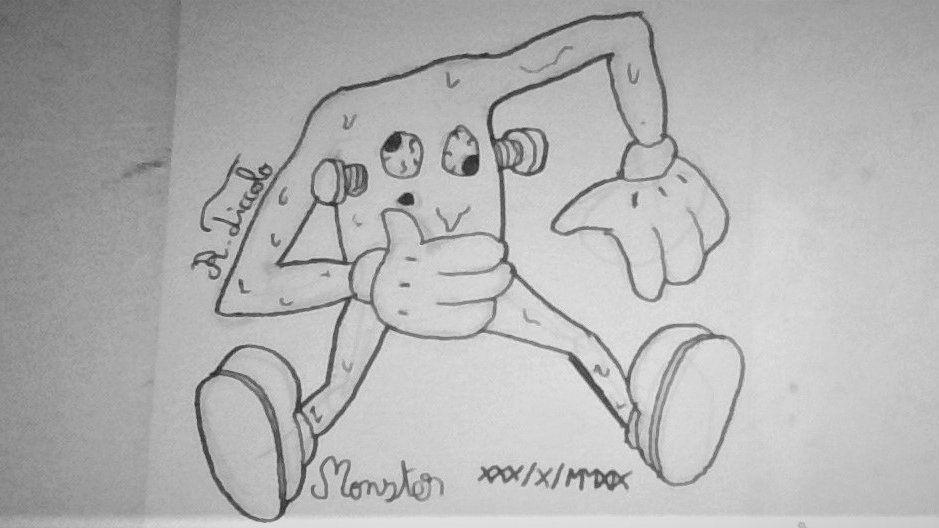 RPI_Design's tweet image. This is my thirtieth day of Inktober: The prompt was “Monster”

#monster #October2019 #Inktober #Inktober2019 #inktoberday30 #ink #draw #cartoon #traditionalart #Halloween    #halloween2019