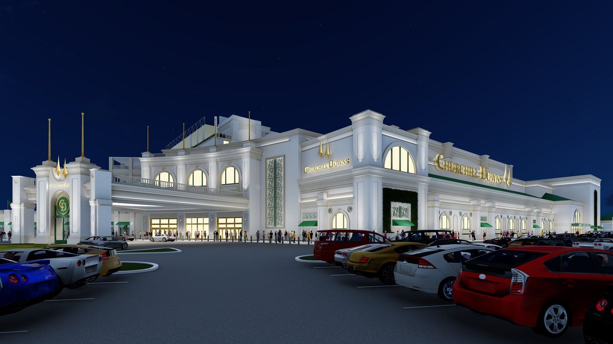 DerbyMedia's tweet photo. New: @ChurchillDowns to Construct Hotel, HRM Facility and New Permanent Stadium Seating at First Turn of the Iconic Racetrack. Also, Millionaires Row 6 Renovation Will Offer New Premium Experience. Full story: https://t.co/WLRwBvSEwu https://t.co/8j5QLPuDGm