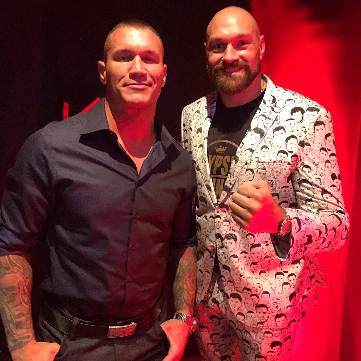 Looking forward to seeing @Tyson_Fury in action tomorrow as well as seeing how many #RKOs are in the #mainevent at #WWECrownJewel #TeamFlair @wwe