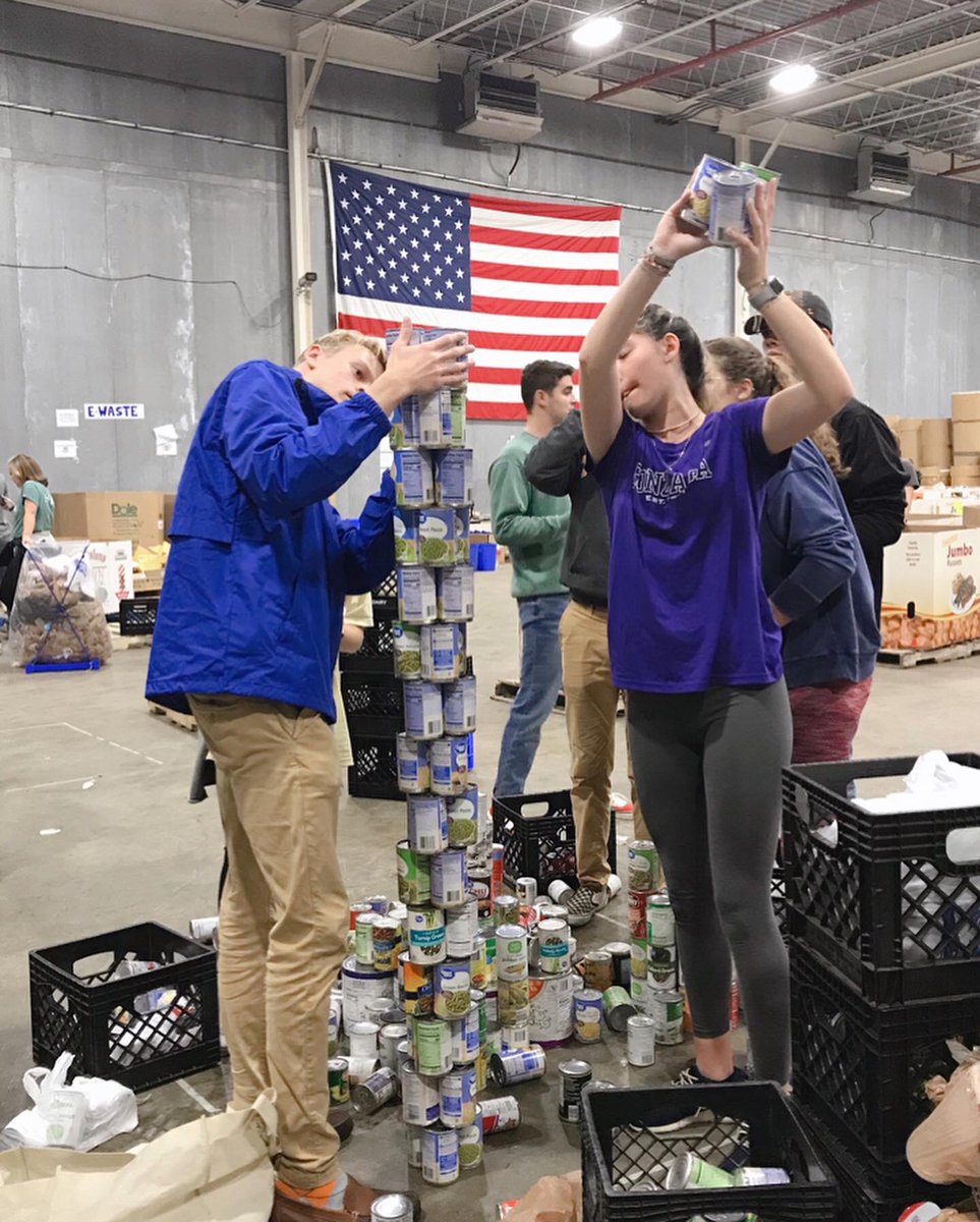 When Volunteers are told to buy cans, we don’t just buy cans. We buy enough to clear the shelves of local grocery stores🎉

Thanks to everyone who participated in Tower of Cans! 🔶◽️🔶◽️