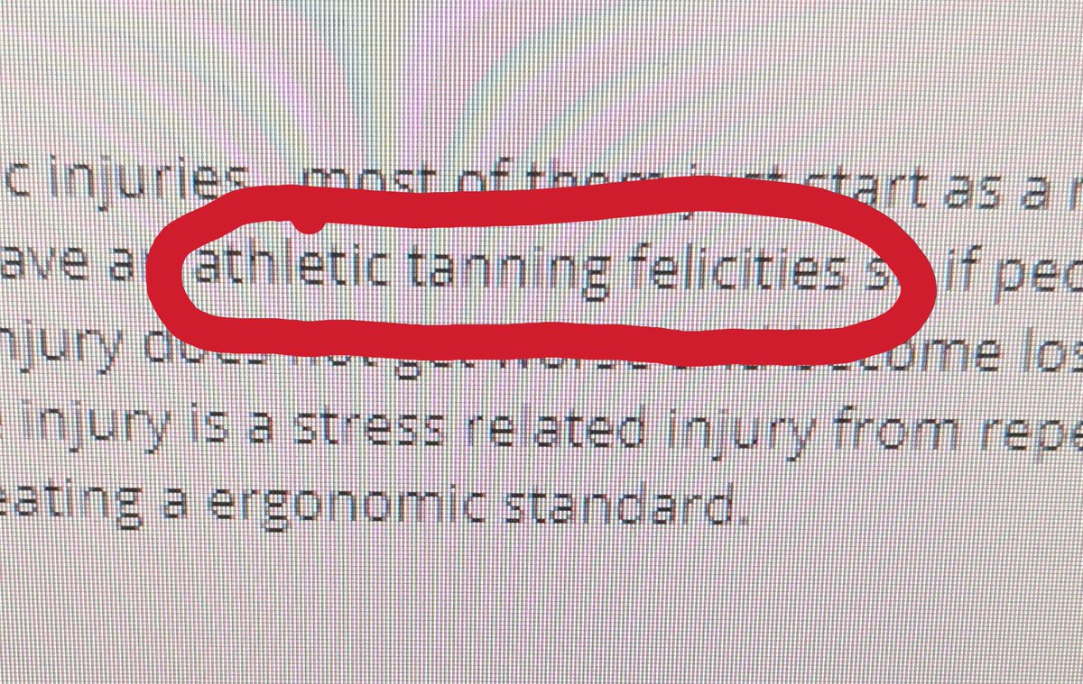 This week's discussion board...WTF are athletic tanning felicities?!? Keep in mind this is a 300 level college class...#college #discussionboards #discussionboardfails #collegediscussionboardfails