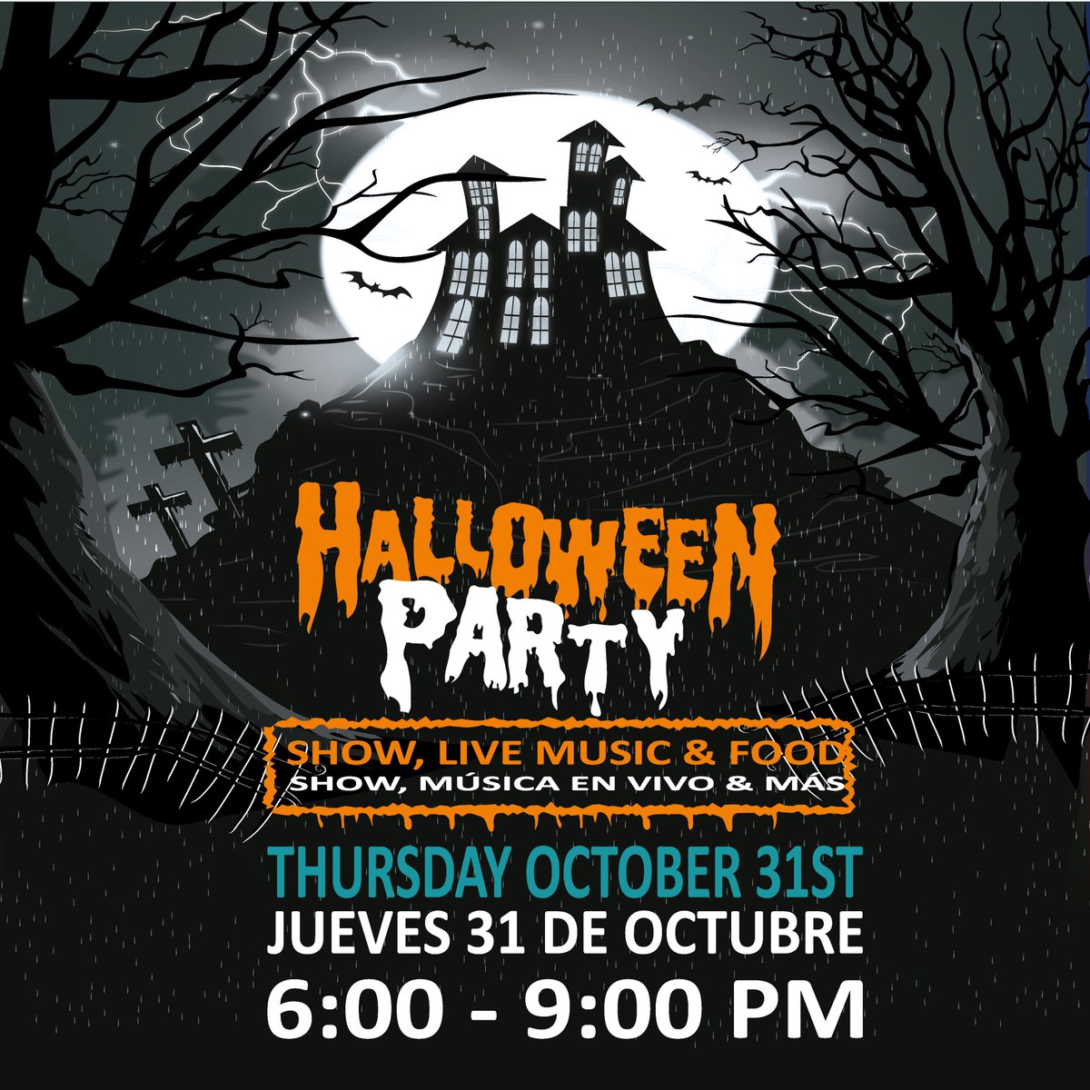 #Halloween is around the corner and our #DreamsEntertainment team have prepared a very spooky program for you. 🎃🦇

Join us at #DreamsLosCabos and bring your best Halloween costume.