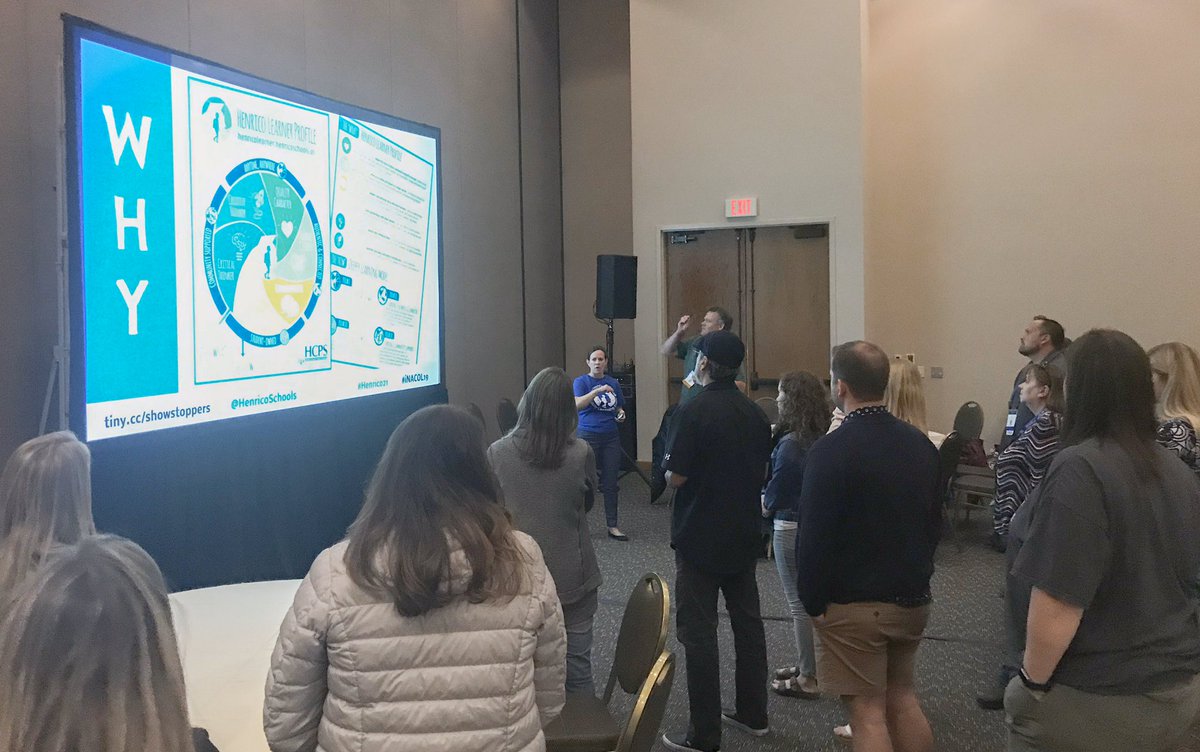 Thank you #iNACOL19 for helping @HenricoSchools bring the story of #Henrico21 #LifeReady Learning Exhibition to educators around the world today #grateful for all who attended, my friend @rltoy for presenting & @bthompsonHCPS for your support #HLP @HCPS_Innovates @HCPSFoundation