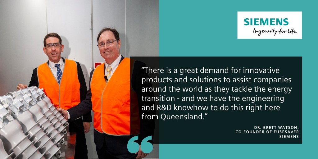 Siemens_Aus's tweet photo. One year since moving to a state-of-the-art new home, our #Qld manufacturing facility has secured its largest order from the US. The order from a major Californian utility for #Fusesaver is intended to help reduce the risk of #wildfires in the state. https://t.co/lg0wejR0Yw https://t.co/nqIKJxZigw