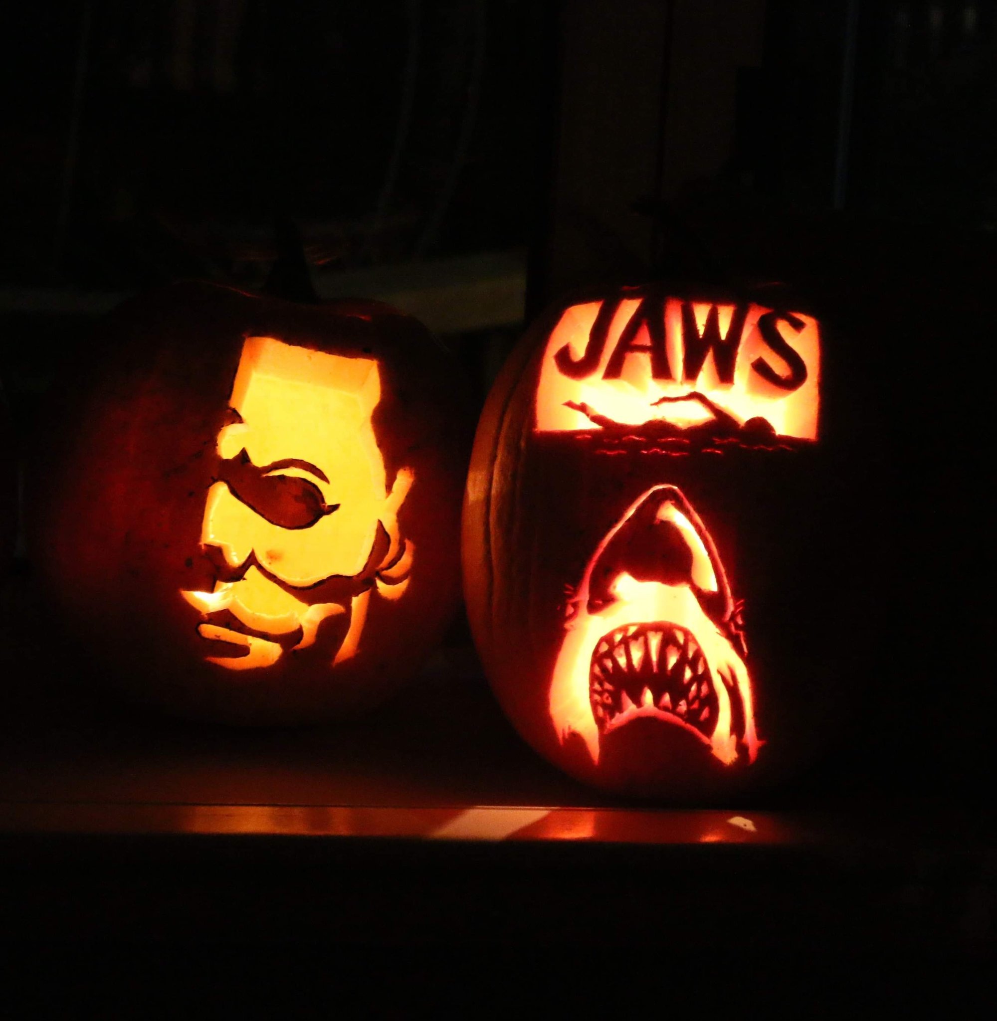 kaylee-d-on-x-these-were-from-a-couple-years-ago-but-they-re-my-favourite-pumpkins-i-ve-carved-myers-and-jaws-no-stencils-just-roughly-sketched-from-a-reference-pic-and-cut