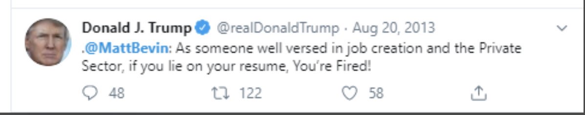 BlockedByBevin's tweet photo. Hey @realDonaldTrump, looks like you had #GovernorNitwit pegged correctly back in 2013 ... wish we had listened to you then. #BootBevin #RepublicansAgainstBevin @BGPolitics https://t.co/g5uS9d3LHj