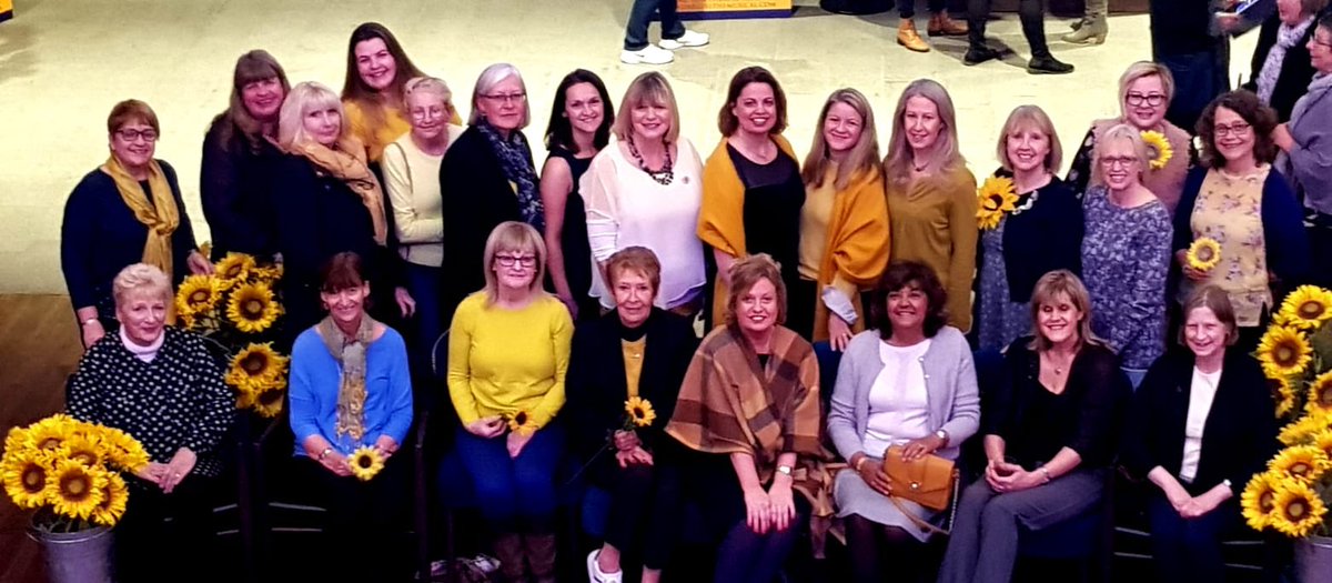 Our fantastic W.I. had a ball at <a href="/StoryhouseLive/">Storyhouse</a> this evening enjoying <a href="/thegirlsmusical/">CALENDAR GIRLS the award winning musical</a> Calendar Girls. What an amazing show! We love our <a href="/WomensInstitute/">Women's Institute</a> and we love the fun, friendship and enlightenment! #wi #InspiringWomen #friendshipfunfulfilment #sunflowers