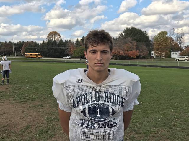 TribLiveHSSN's tweet photo. A-K Valley football players to watch in the first week of #WPIAL playoffs #TribHSSN @kiskifootball @FxCAthletics @ApolloRidge https://t.co/t1hOl5hi5W https://t.co/eATlKu4UQc