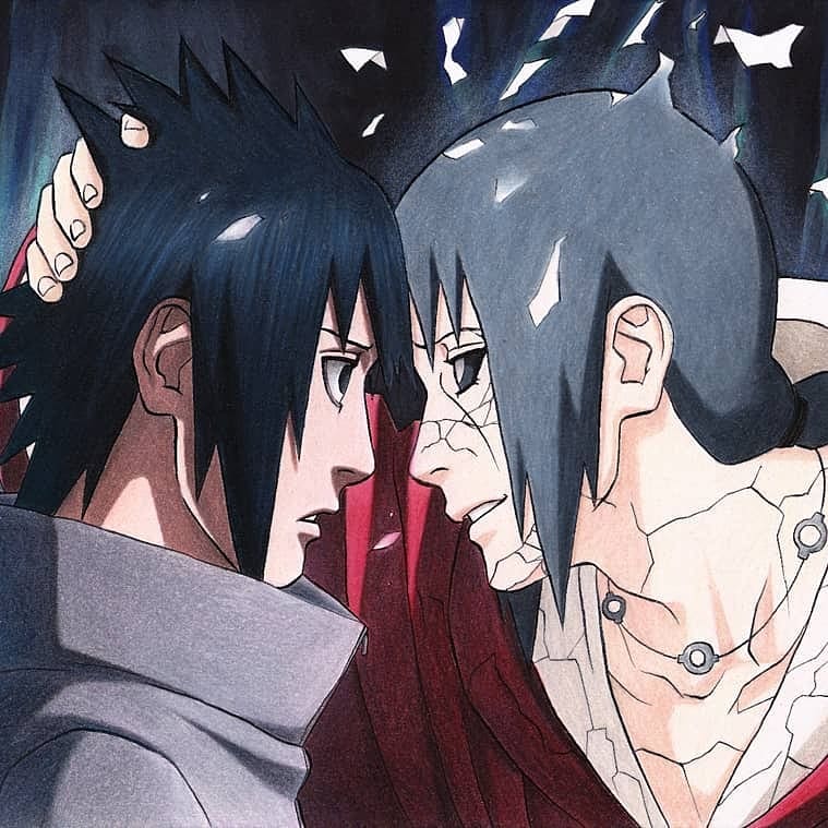 Speed Drawing SASUKE UCHIHA (Drawing Naruto Shippuden) Drawing