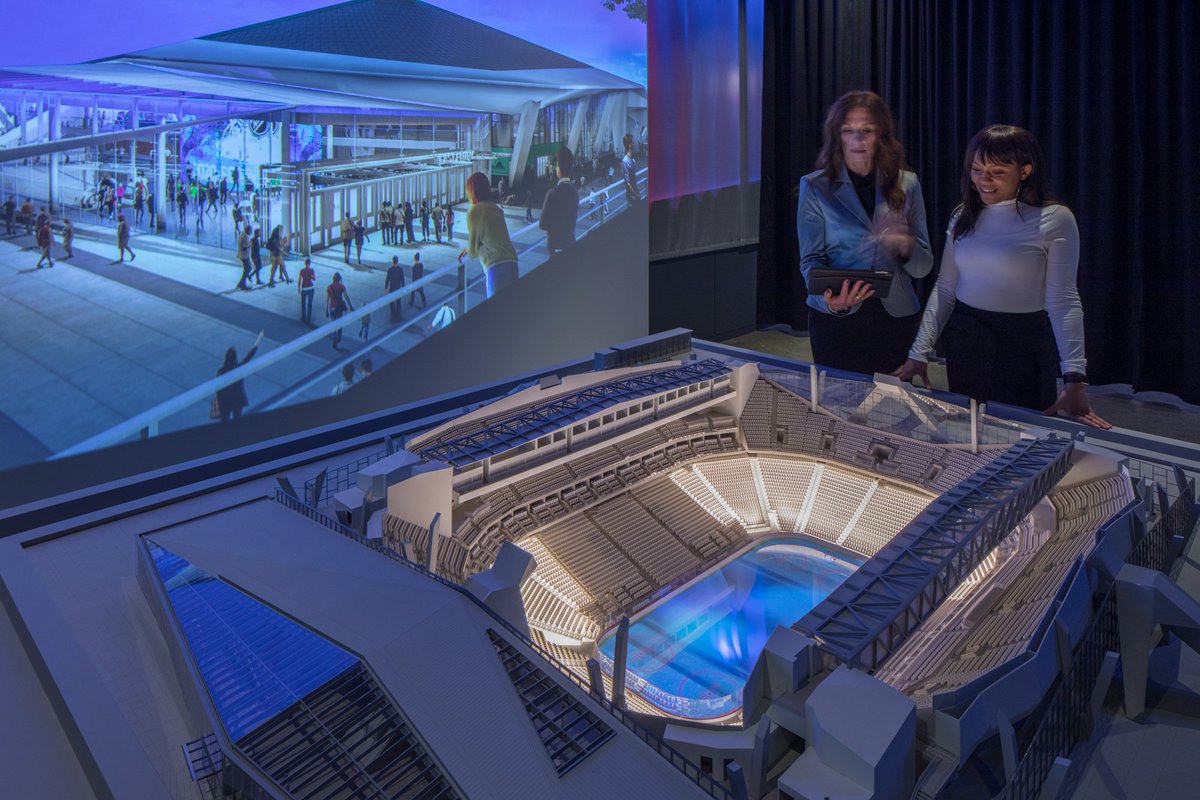 ElectrosonicAV's tweet photo. #NHLSeattle is building a new arena. The arena’s Preview Center designed by @HornallAnderson had a goal to build awareness with fans and sponsors before the city's first puck drop and we were there to help make that happen! https://t.co/UCclrD075s

#ElectrosonicProjects #Collab https://t.co/lVBw5HhqjT