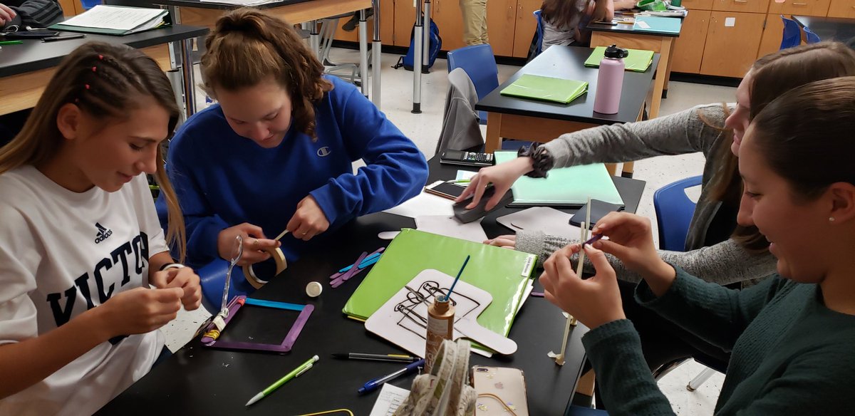 RotoliScience's tweet image. Block 3 Physics with amazing projectile launchers! We sent whiffle balls and Starbursts flying in the name of science &amp;amp; got great data that we used to review our equations. No Starbursts were wasted ‐ they were a tasty snack after all that hard work. Block 1 launches tomorrow!