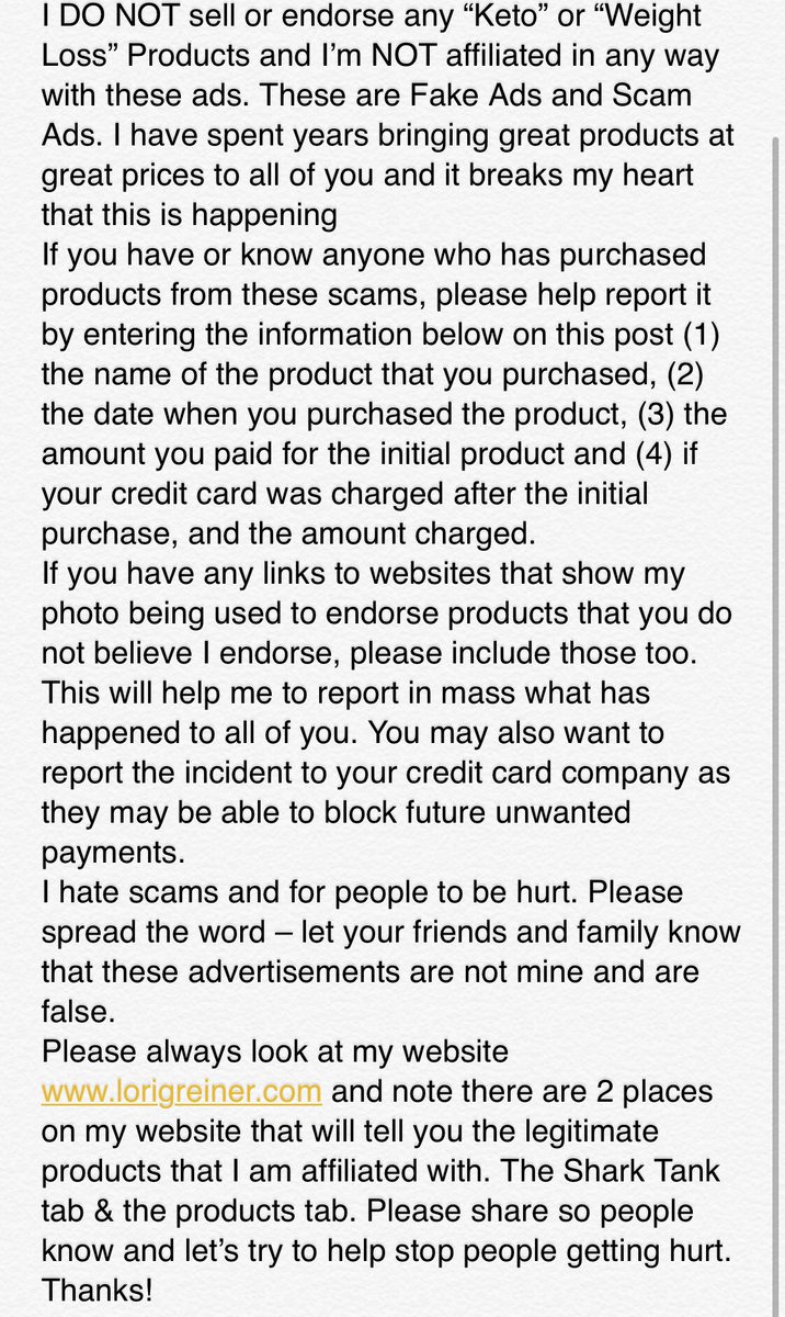 Lori Greiner tweet media