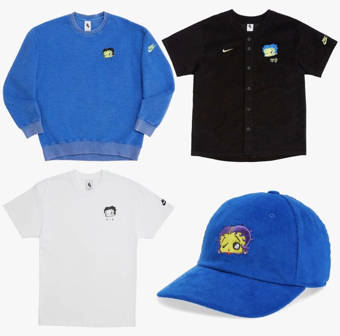 nike x olivia kim baseball jersey