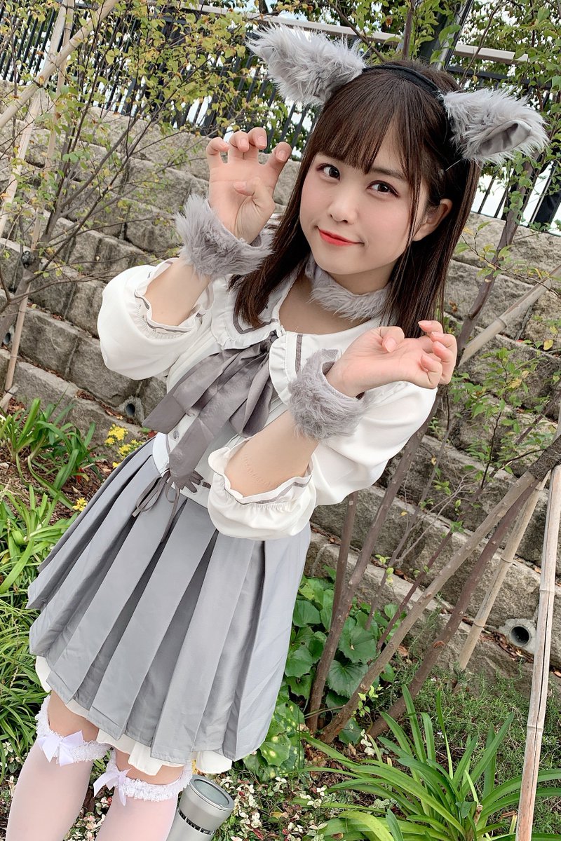 りすにぃ れいちゃんず Ar Twitter 堀内玲ちゃん Happy Halloween こんなオオカミちゃんなら食べられたい ハロウィン ハロウィンコスプレ Halloween ハロウィンなので推しのコスプレあげてみる 堀内玲 オオカミコスプレ