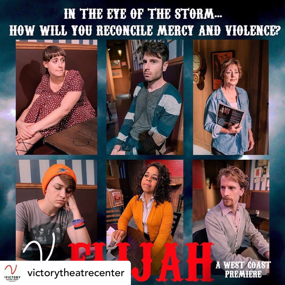 Satisfy that #TGIFridays craving we all get this time of year and check out #Elijah <a href="/VictoryTheatre/">VTC</a> Fri, Sat 8 PM Sun 4 PM Nov 1st - Dec 15 #latheatre