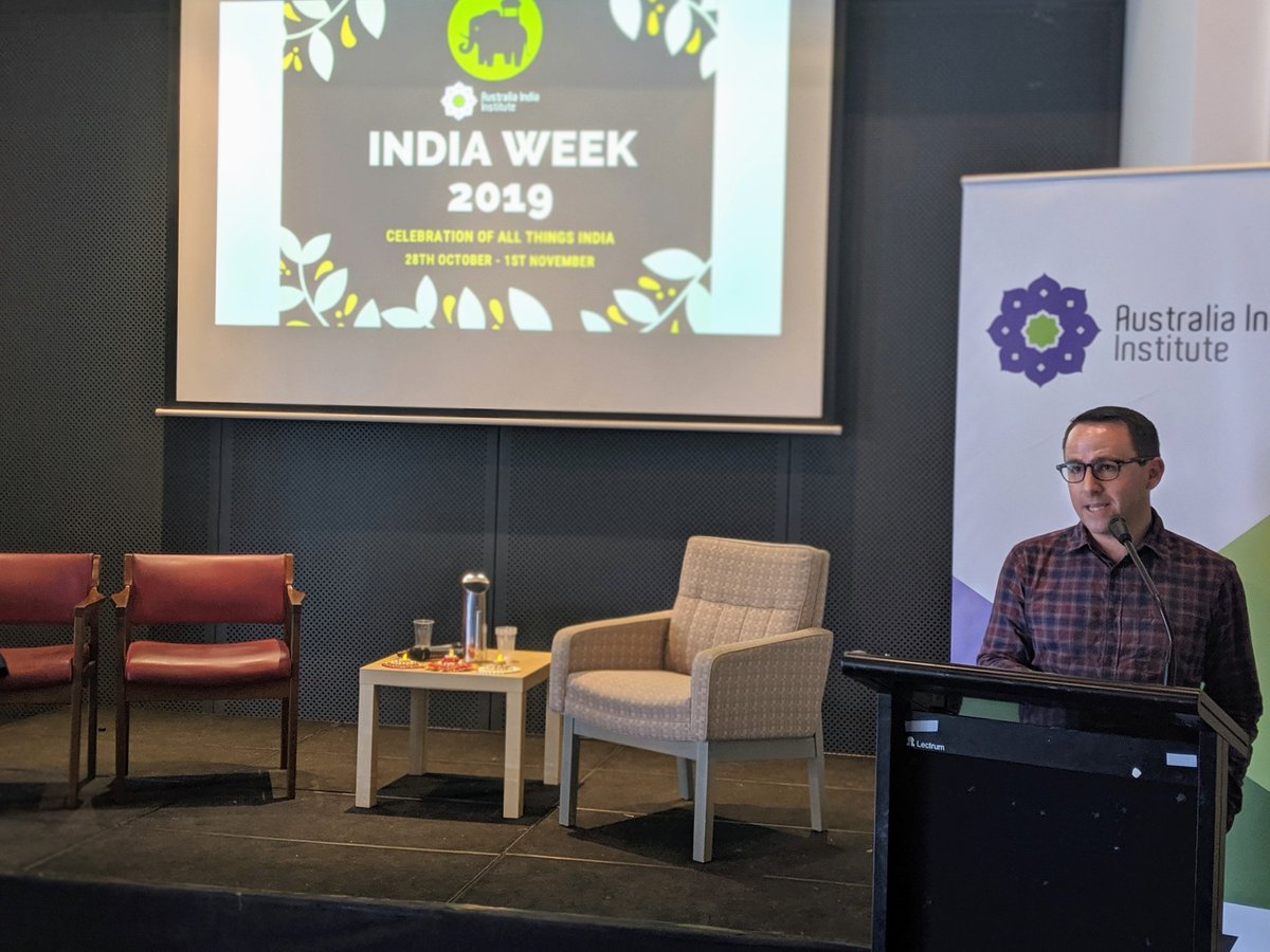 AIinstitute's tweet photo. Our third event for #IndiaWeek2019 begins! @trentpbrown opens for a discussion on the Draft Education Policy & Right to Education in #India ๐ฎ๐ณ https://t.co/j2ui8FYoIM