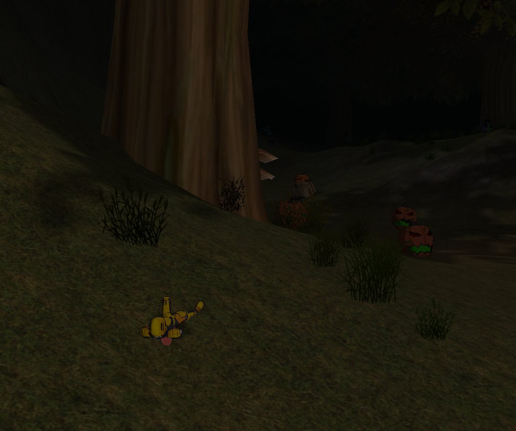 FNNMayor's tweet image. You may not rest now, there are monsters nearby.