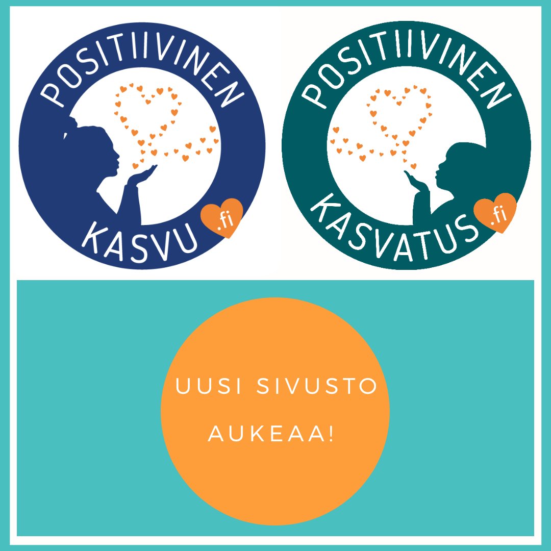 Näetkö kahtena? Näet aivan oikein! 
Perjantaina 1.11.2019 avautuu uusi aikuisen positiivista kasvua tukeva sivusto. Positiivisen psykologian välineitä koko elämäsi matkalle.
Koska kasvumme ei lopu siihen kun suljemme lapsuudenkotimm oven, vaan jatkuu läpi koko elämän. :)