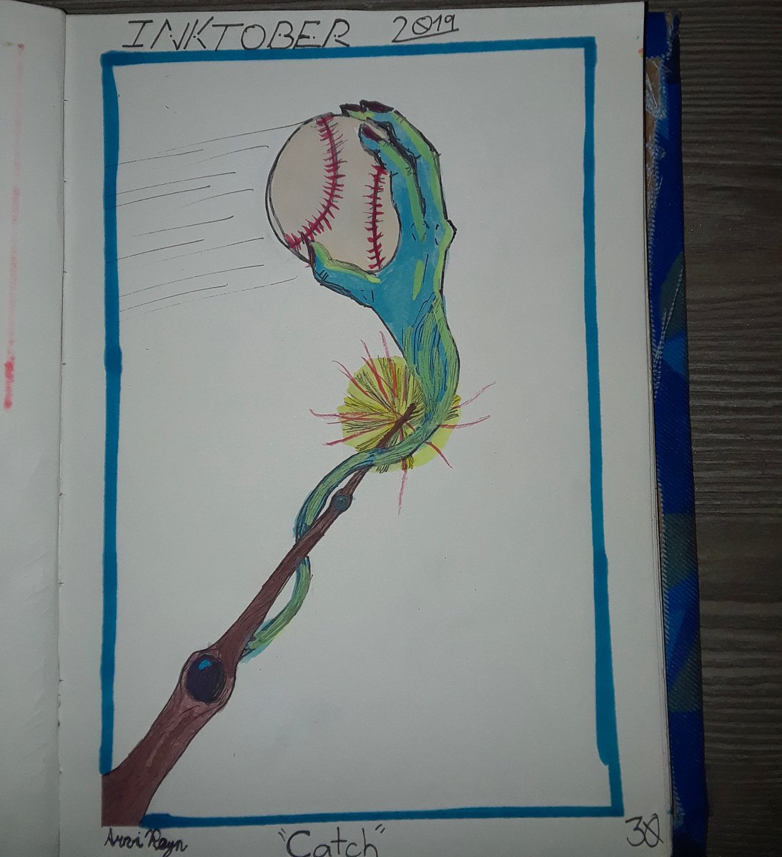 alan_arvilla's tweet photo. Day 30 Catch / Magic wand
•
Día 30 Atrapar / Varita mágica
•
#ink #inktober2019 #inktoberlist #inktobermexico #inkktoberday30 #magicandcreatures #catch #magicwand #atrapar #varitamagica #watercolor #acuarela https://t.co/7E4hGn17aE