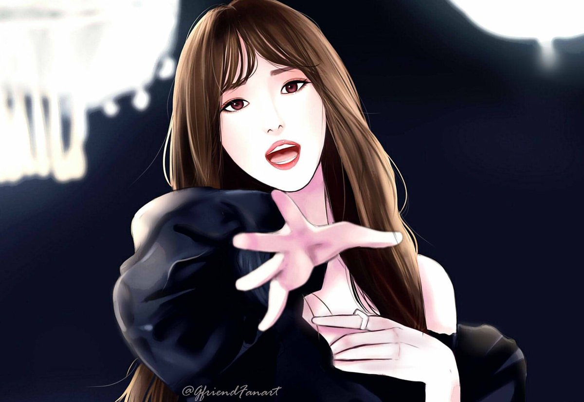 GfriendFanart's tweet photo. "Just, won't you hold me tightly ?" 
#여자친구 #GFRIEND #유주 #YUJU #FallinLight #FANART https://t.co/168Be5Qlxx