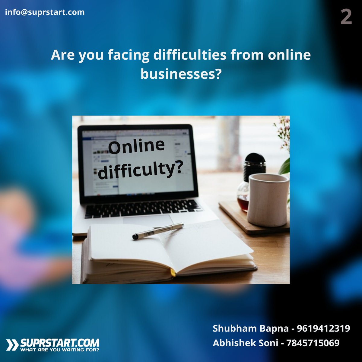 suprstartoffice's tweet photo. Startup Combo
Website & business Registration
https://t.co/WN6wwIkPVS
7845715069
9619412319
#webdesign #digitalmarketing #brandmarketing #influencerwebsite #adwords #leadgenerationwebsite
We love creative & design with passion of building epic web experiences to blow ppl's minds. https://t.co/lwsmVfbzoA