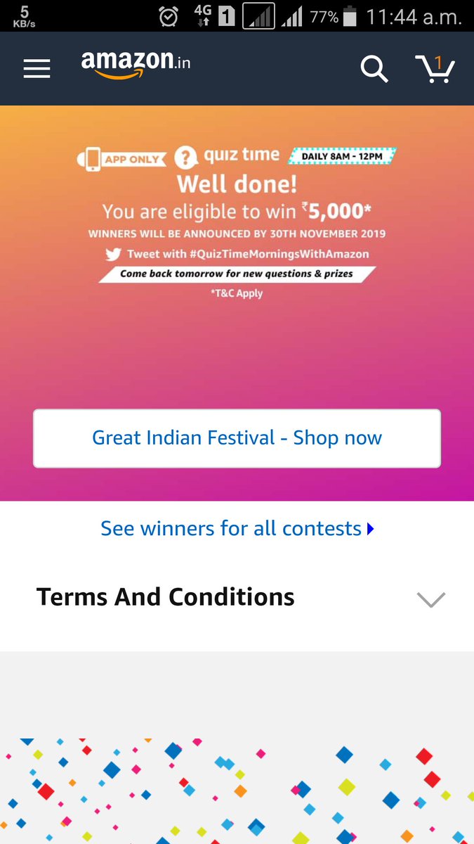 sonu28789's tweet photo. Sonu @sonu28789 #QuizTimeMorningsWithAmazon https://t.co/yWjy1fZbUB