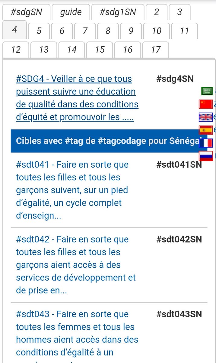 TagwikiFr's tweet image. #SDG4 - Veiller à ce que tous puissent suivre une éducation de qualité dans des conditions d’équité  au Sénégal: #sdg4SN #tagcodage 
actor-atlas.info/fr3:senegal